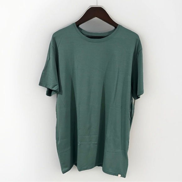 Derek Rose Men’s Green Modal T-Shirt Brand New Medium - Picture 1 of 6